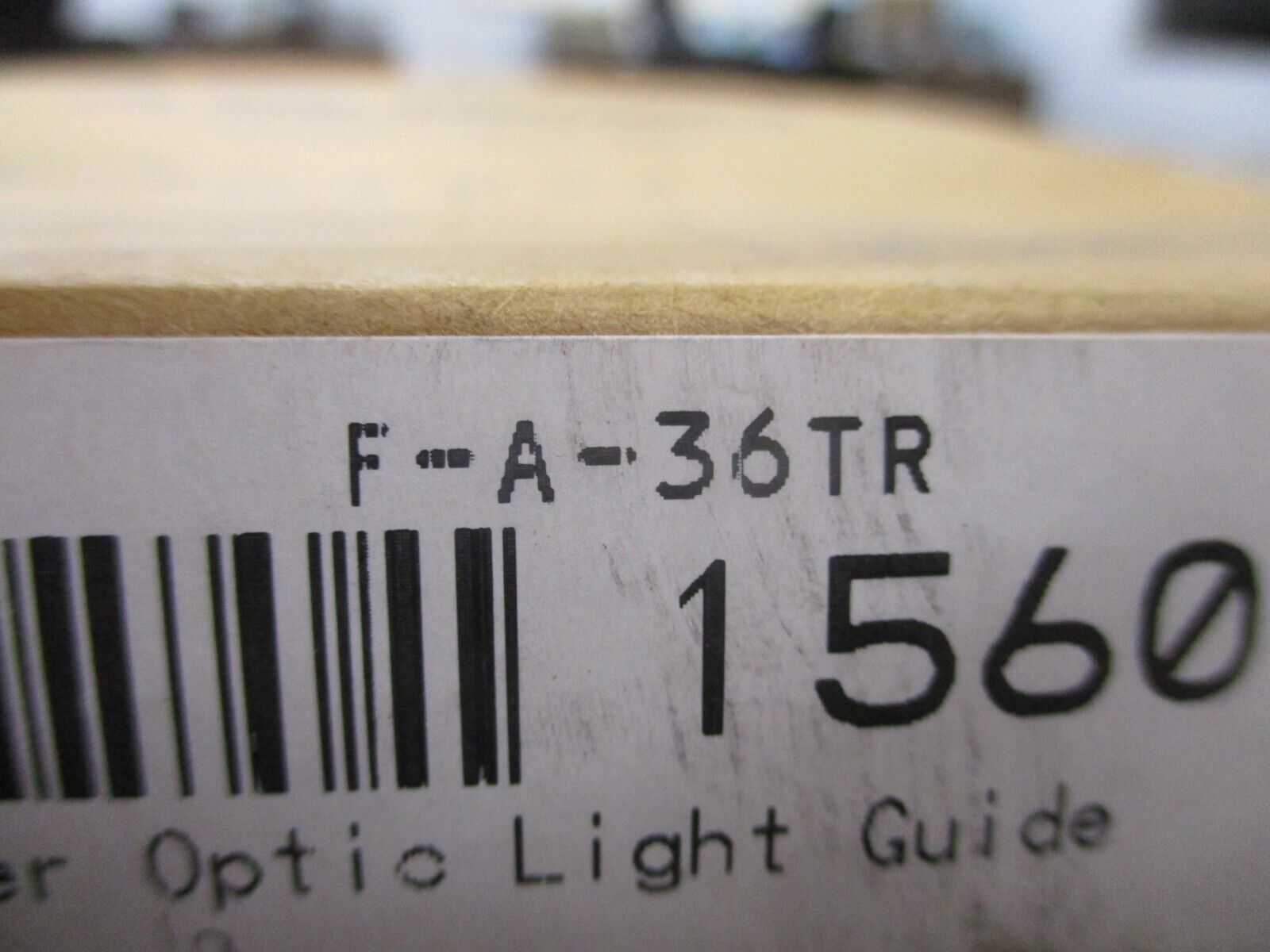 Tri-tronics Fiber Optic Light Guide F-A-36TR New Surplus