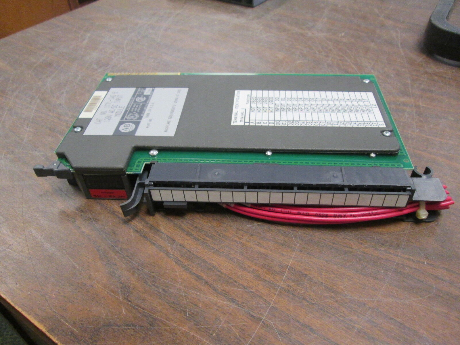 Allen-Bradley AC/DC Input Module 1771-IAD B 120V 250mA@5VDC Used