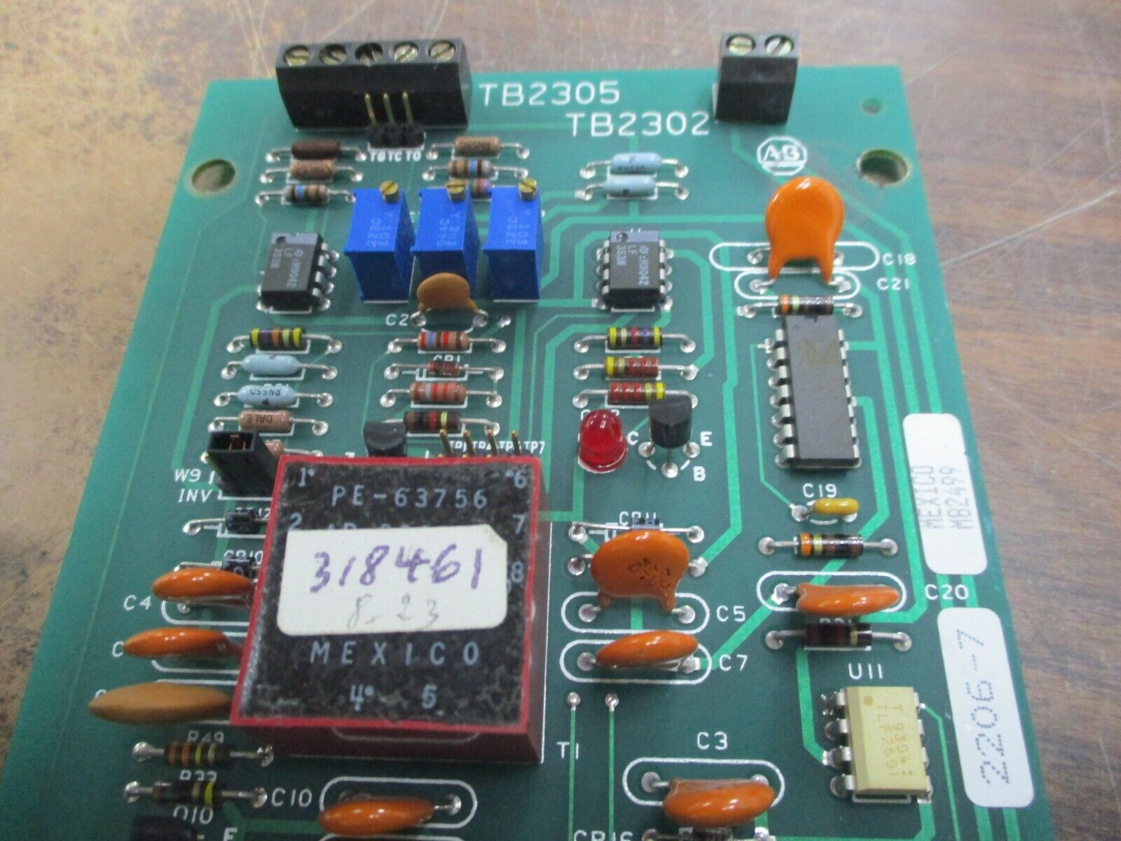 Allen-Bradley Signal Conditioner Board 50917 Rev. 04 Used