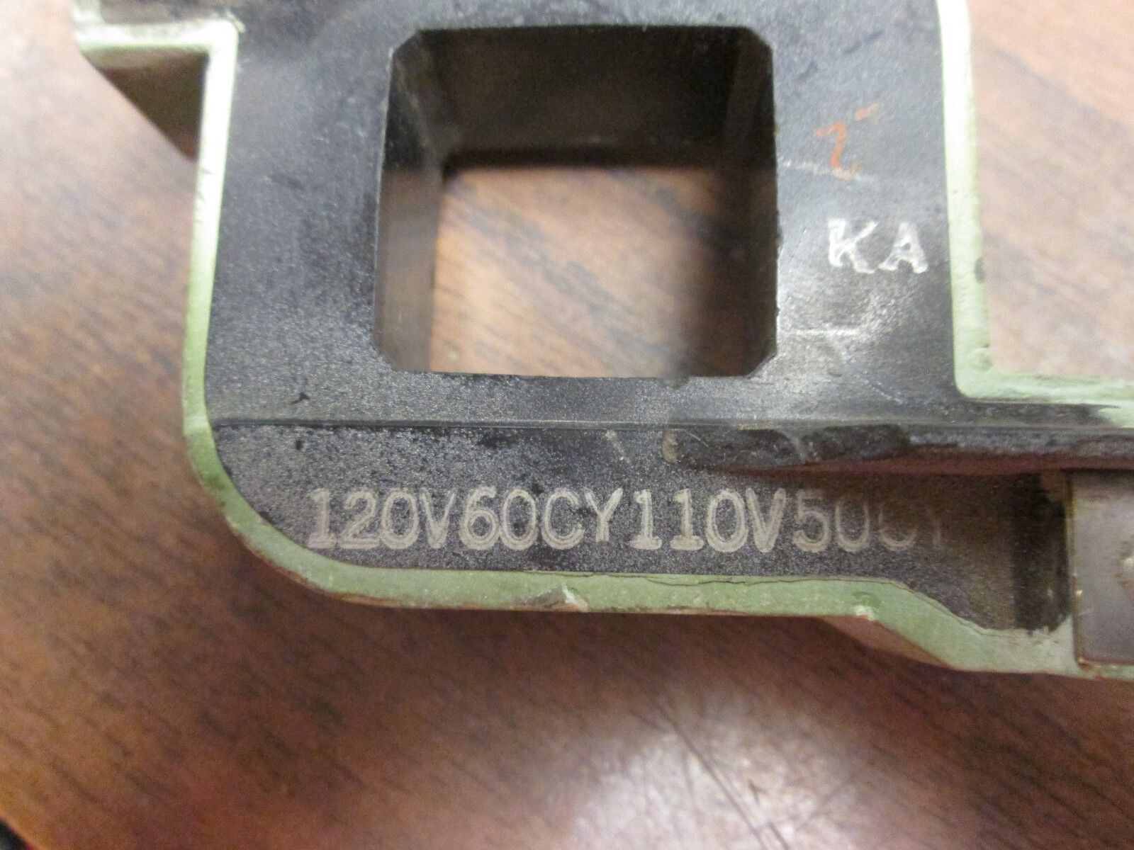 GE Magnetic Coil  15D21G22 120V@60Hz 110V@50Hz Used