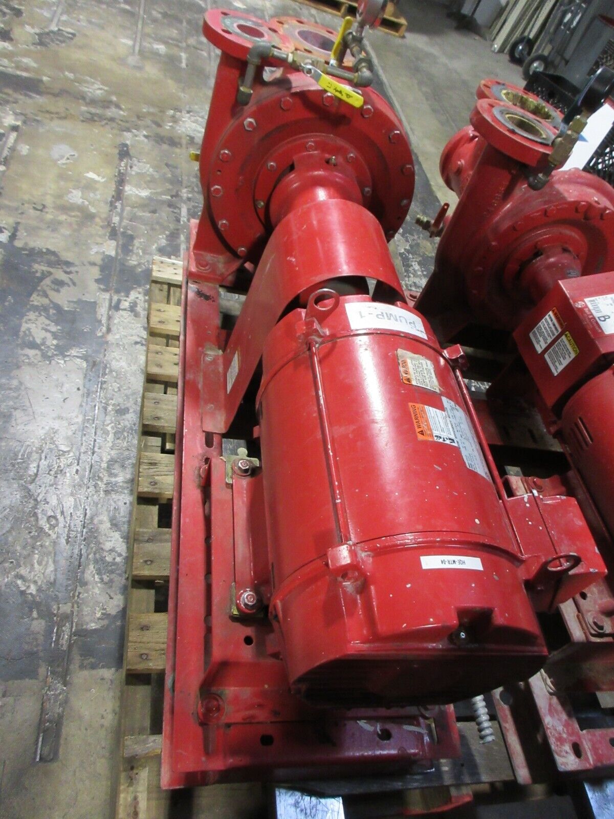 Bell & Gossett 1510 Pump 2G 10.5 BF 15HP 150GPM 105FT Head 1800RPM Used