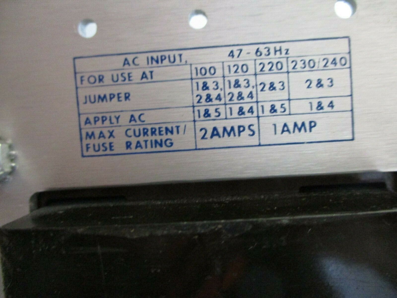 Power-One International Series Power Supply HD5-12/OVP-A Used