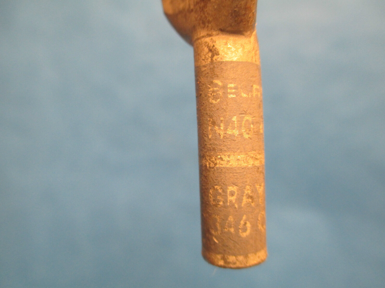 Burndy Crimp Lug YA4C-2N, Grey 346 or 8 New Surplus