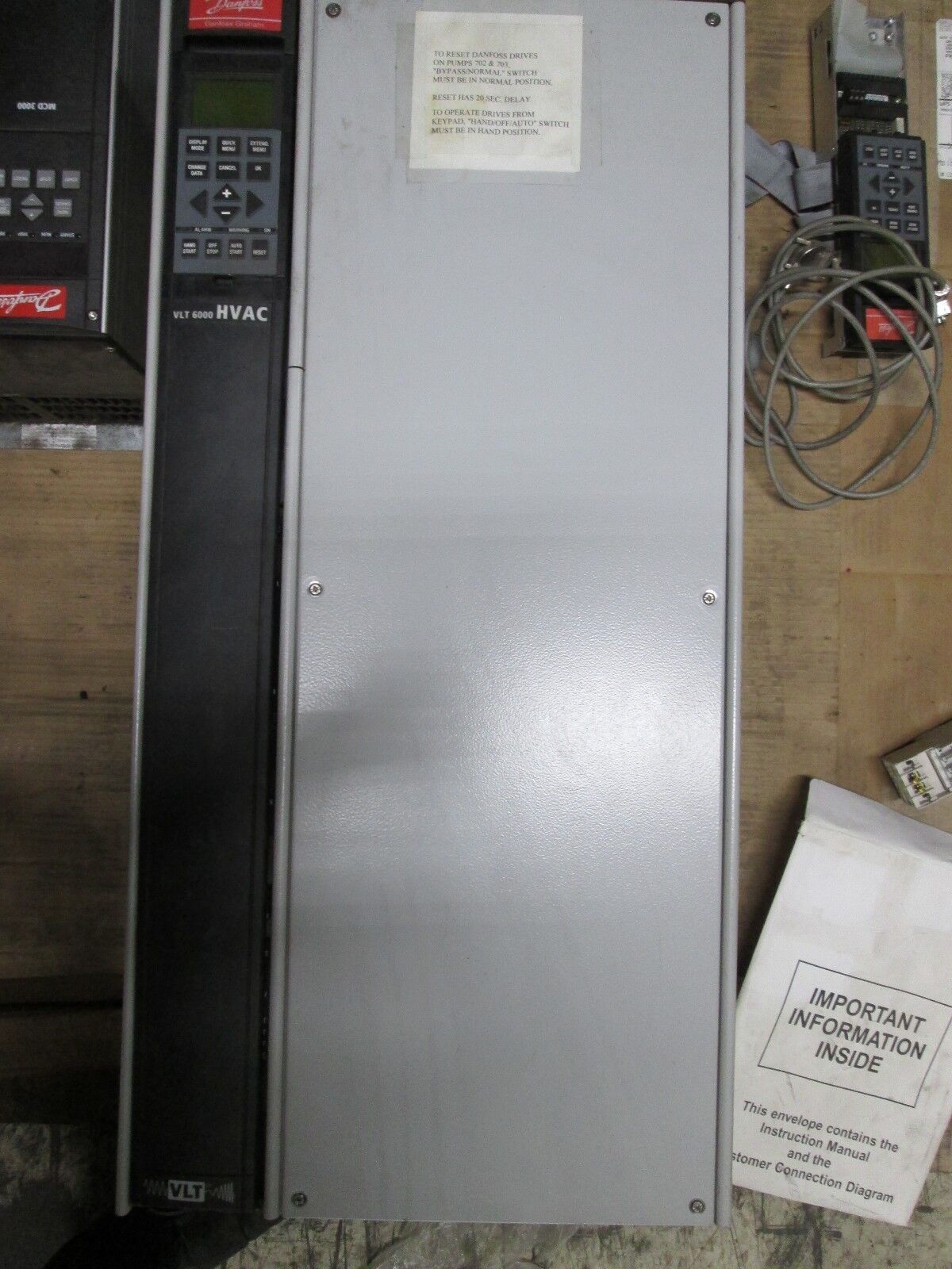 DanFoss  AC Drive  176F7082  100HP  Used