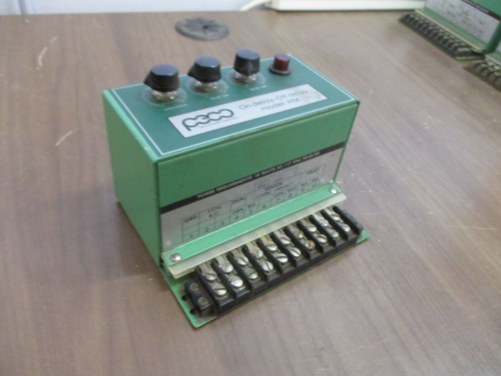 Peco HM ON/OFF Delay Module C3005 Used