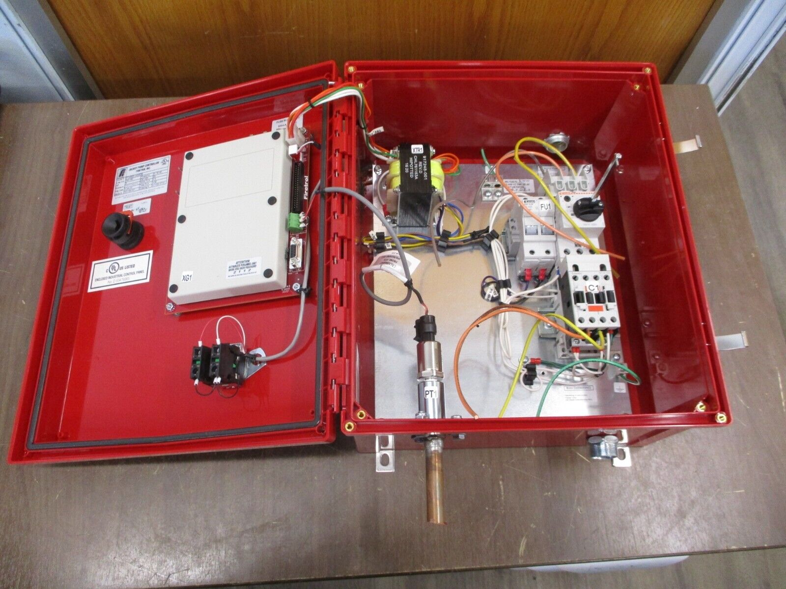 Firetrol Jockey Pump Controller FTA550F-AG003B 3HP 440-480V 3Ph 50-60Hz Used