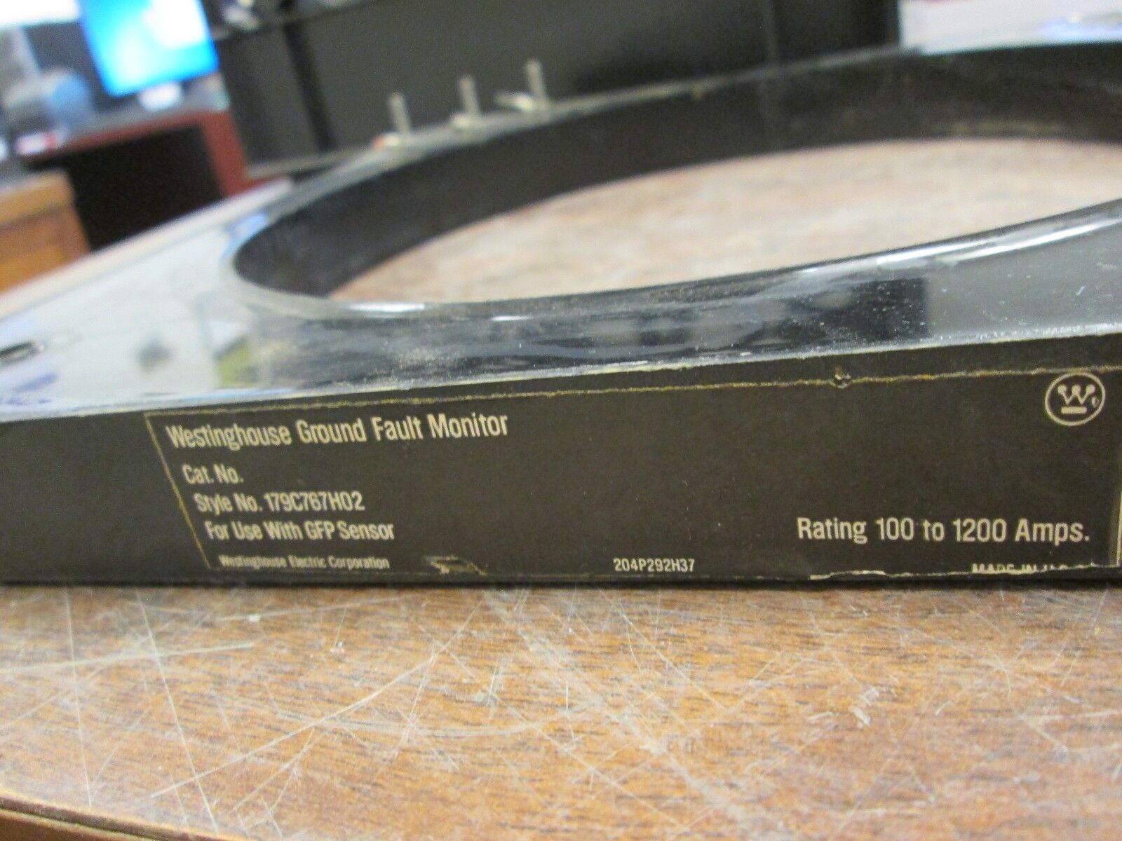 Westinghouse Ground Fault Monitor 179C767H02 100-1200A Used