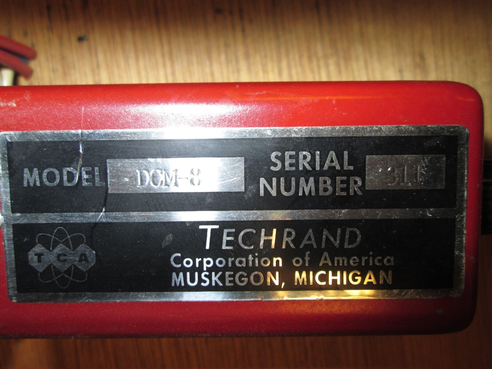 Techrand Sensitivity Relay DCM-8 w/ base Used