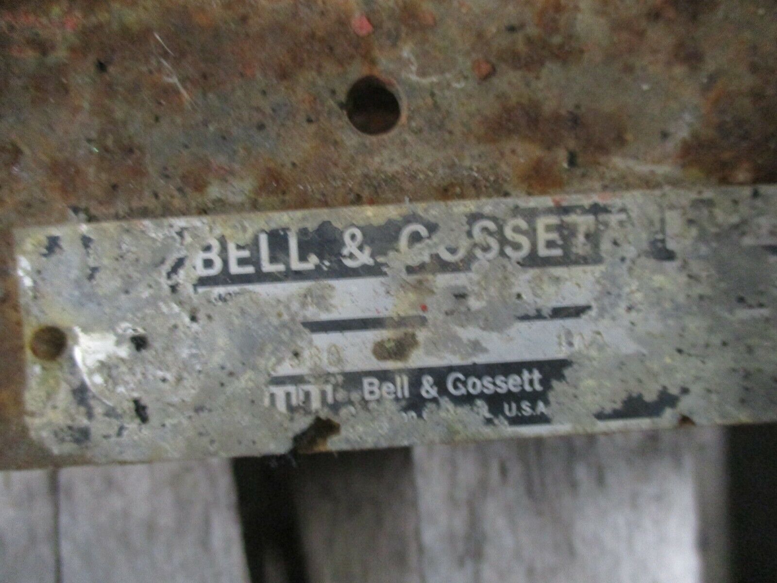 Bell & Gossett 1510 Pump 4E 10.375 BF 20HP 380GPM 100FT Head 1800RPM Used