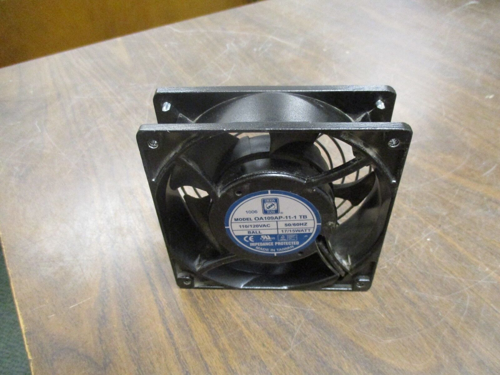 Orion Fan OA109AP-11-1 TB 110/120V 50/60Hz Used