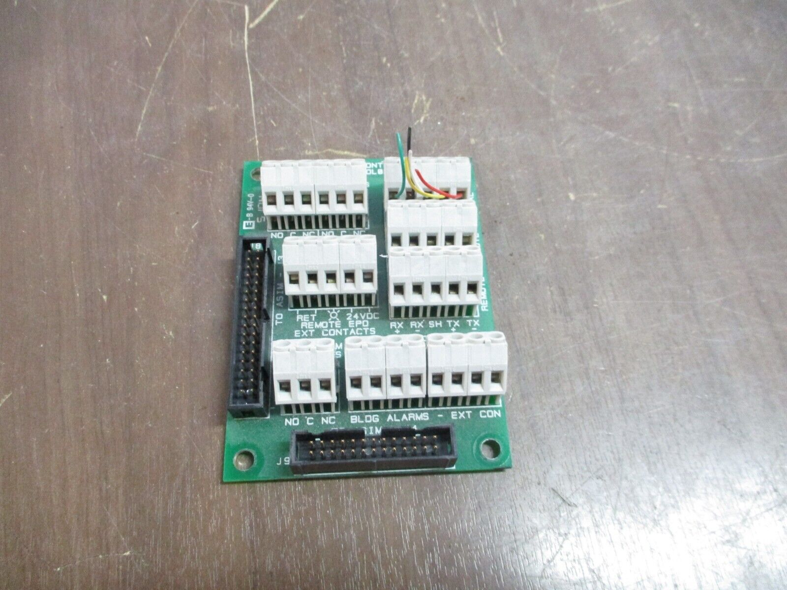 PDI Contractor 2 Interface Board FOL05835A Used