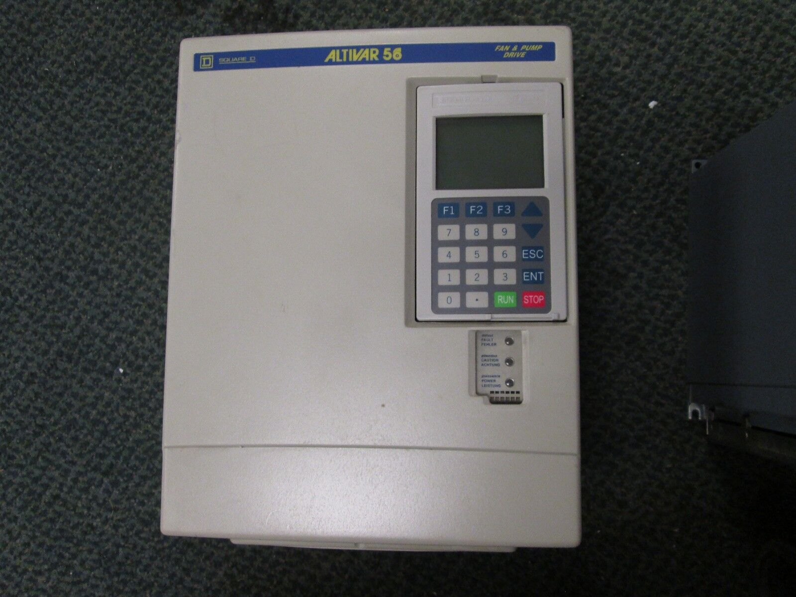 Square D Altivar 56 AC Drive ATV56U90N4 10HP Used