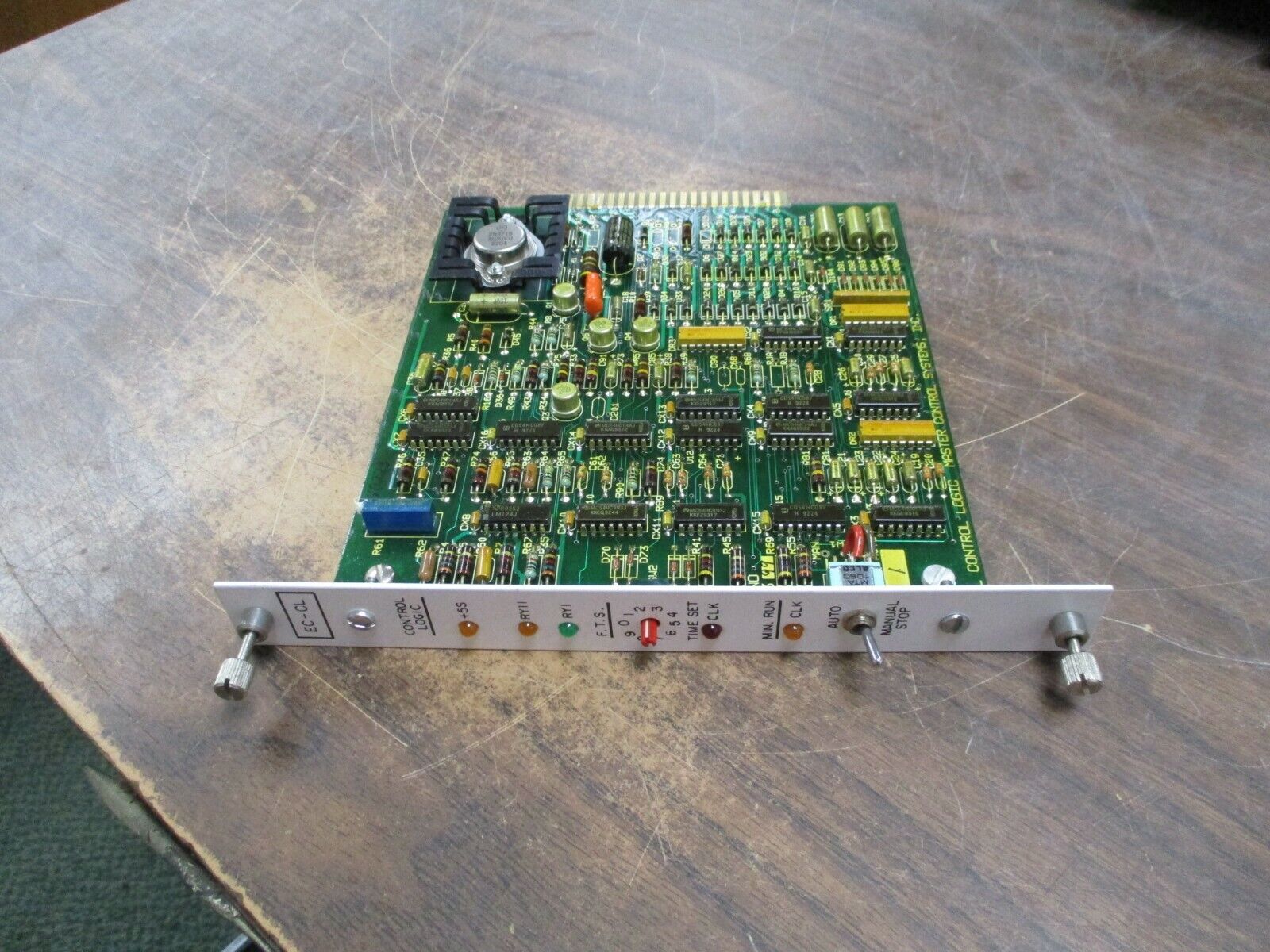 Master Control Systems Control Logic Board EC-CL Used