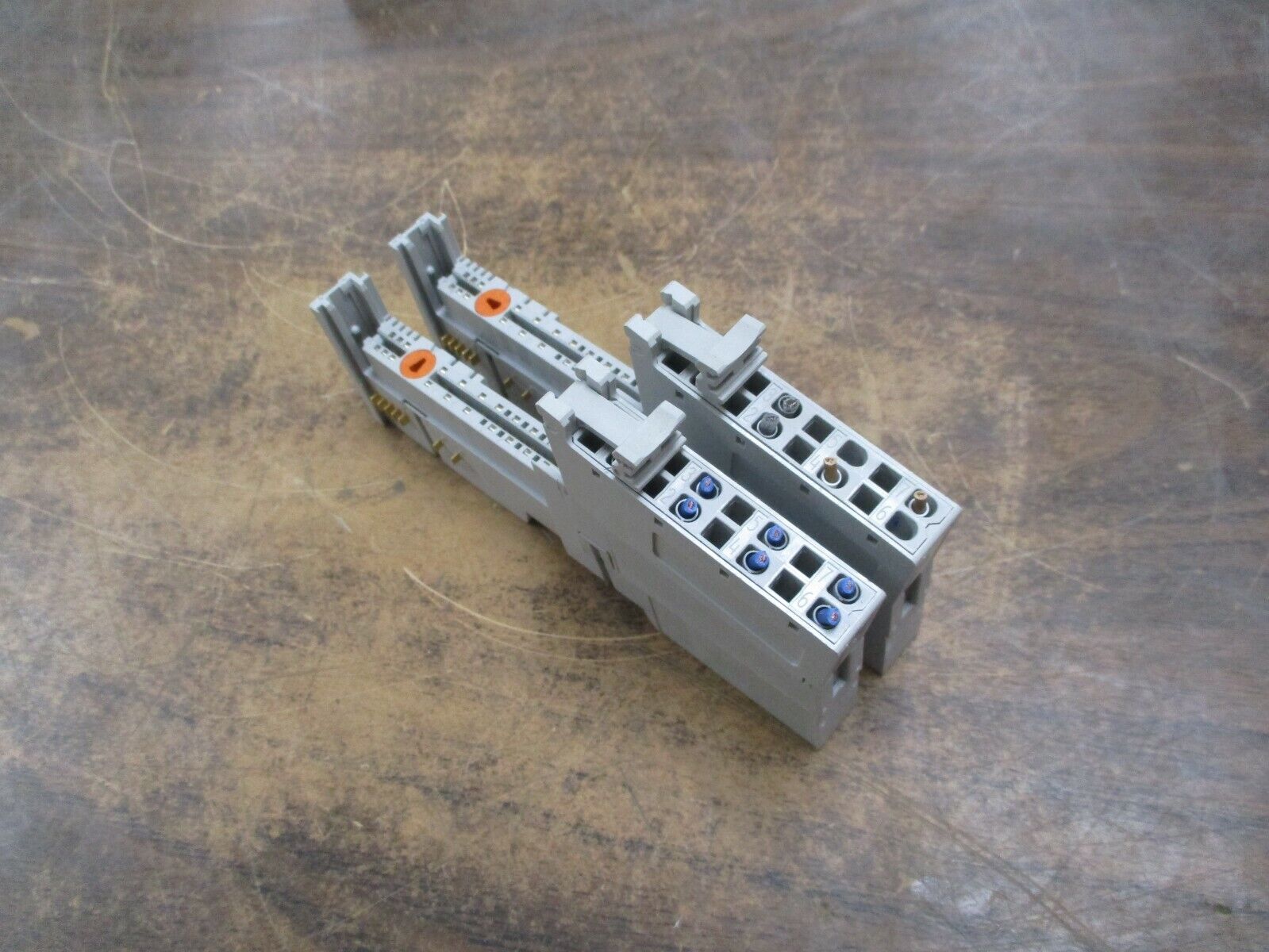Allen-Bradley Mounting Base w/ Terminal Block 1734-MB/1734-RTBS *Lot of 2* Used