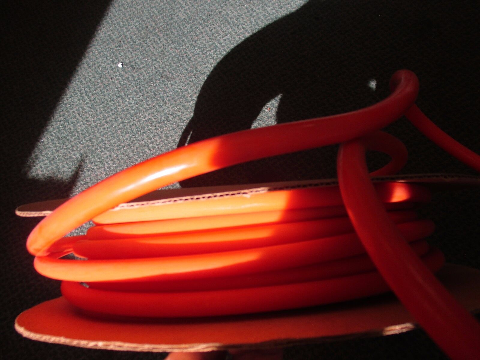 Eagle Belting Round Polyurethane Belt 85 Orange Approx. Soft, 3/4" approx 40'
