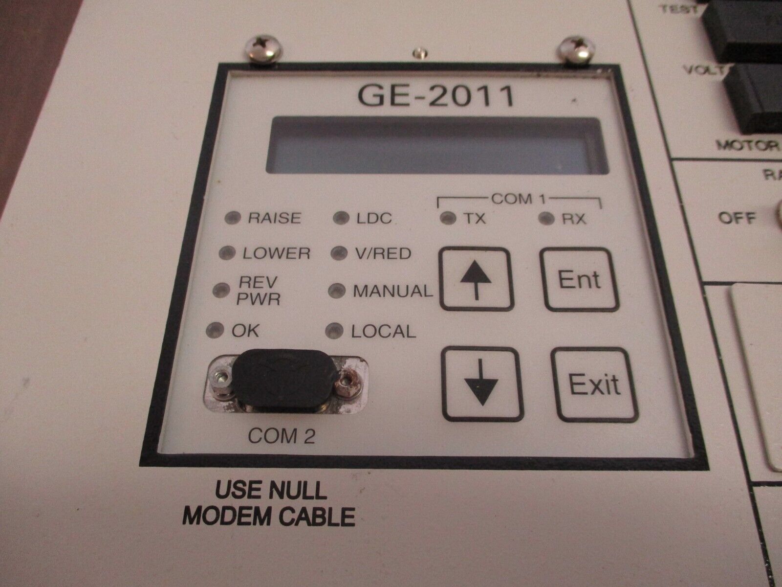GE GE-2011 Voltage Regulator Control GE-2011C-6SL S/W: D-0146V08.08.05 Used