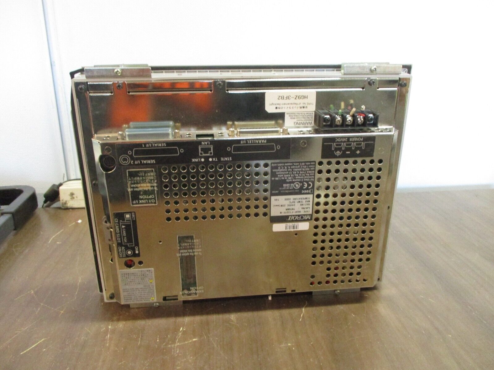 IDEC Micro/I Operator Interface Panel HG3F-FT22TF-W 24VDC 25W *Broken Corner*