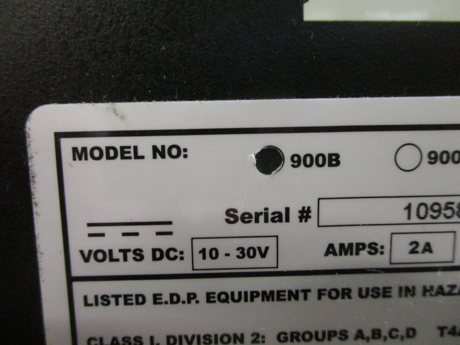 N-Tron 3-Slot Chassis w/ Ethernet Switch 900B FW. Rev. E 10-30VDC 2A Used