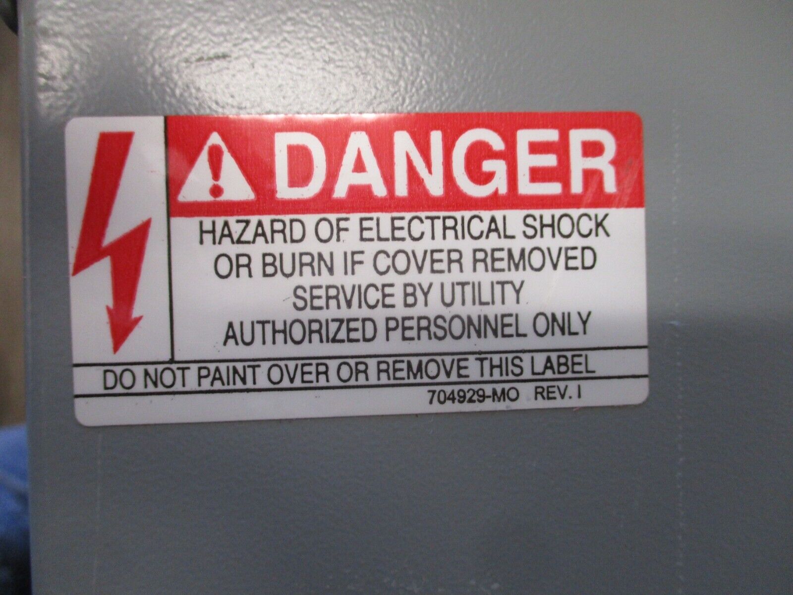 Milbank 3R Termination Box MKTB 100A 1Ph 3W 120/240V *No Box* New Surplus