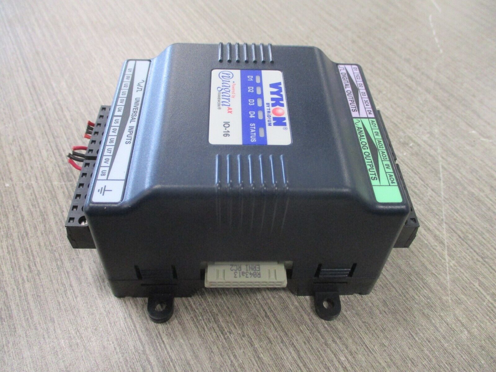 Tridium VYkon Niagara AX I/O Module IO-16 Used