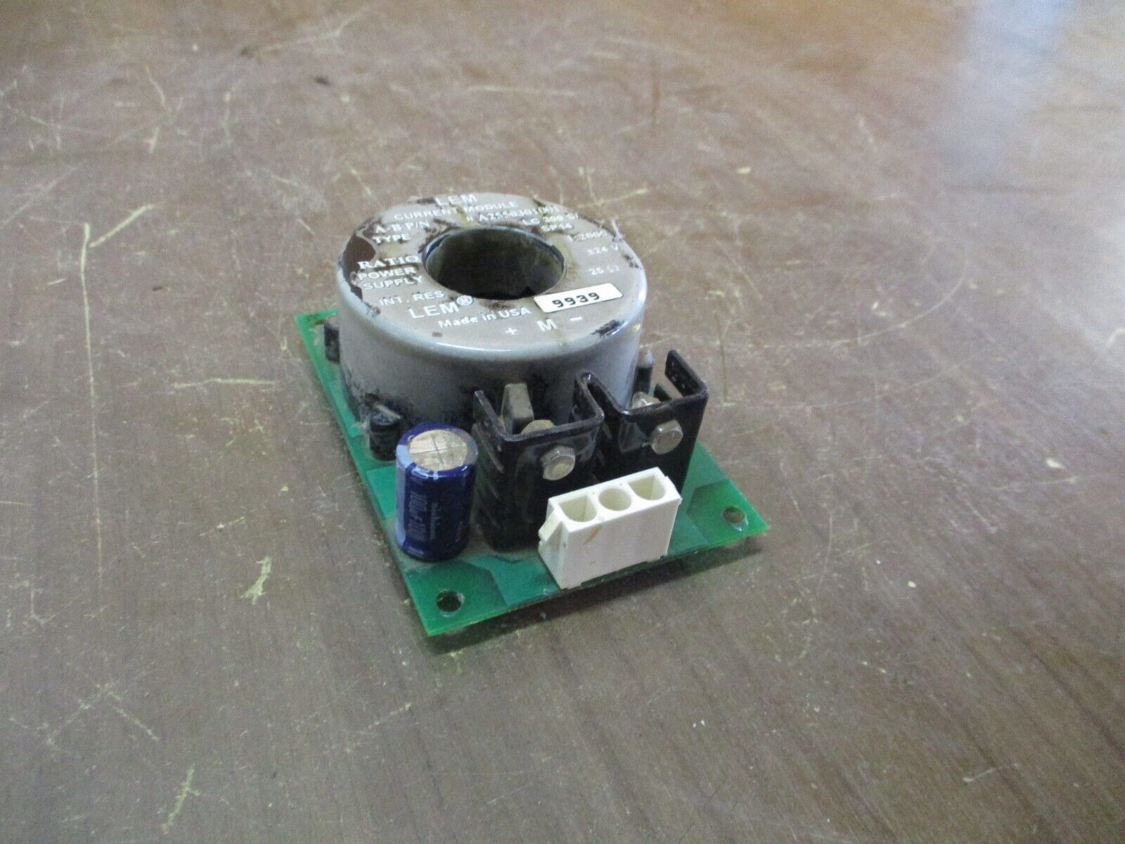 LEM Current Module LC 300 S/SP14 Ratio 1:2000A 24V A-B Part #: A2550301001 Used