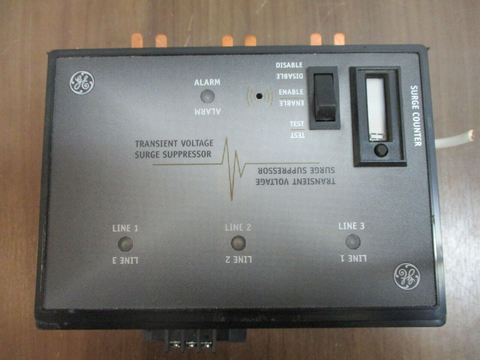 GE Surge Suppressor TME120Y080AS 120/208V 3Ph 50/60 Hz SVR: 400Vpk L-N, L-G, N-G