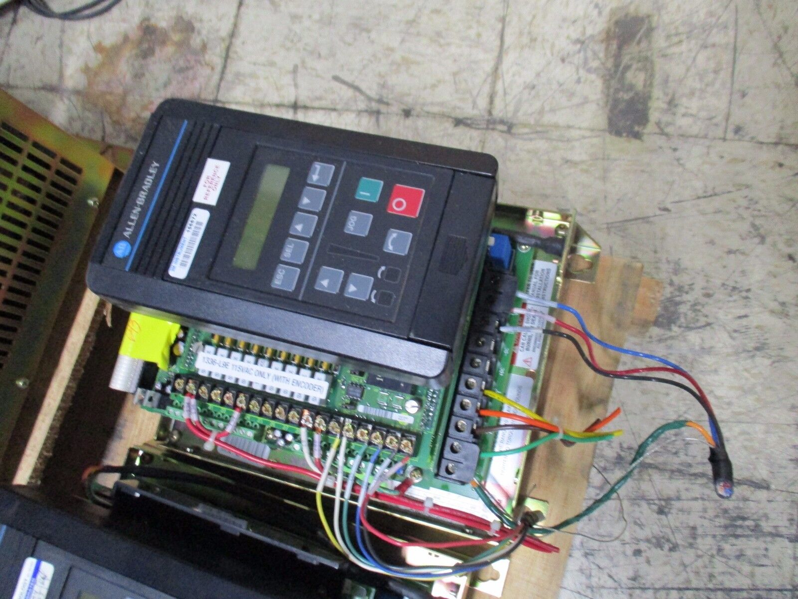 Allen-Bradley 1336 Impact AC Drive 1336E-BRF15-AN-EN-L9E 1.5HP 3PH Used