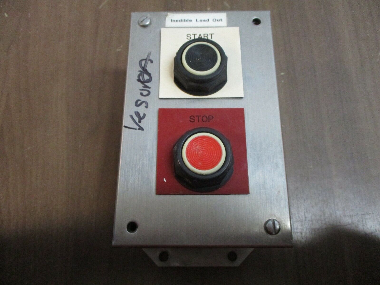 Square D Stainless Steel Start / Stop Control Station 9001 KYSK201 Ser. G Used