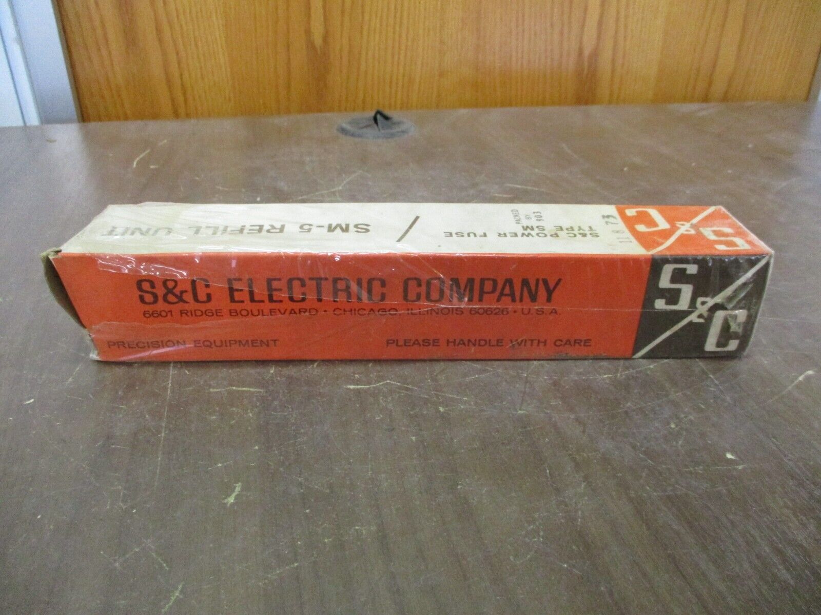 S&C SM-5 Fuse Refill Unit 132200R4 125E 14.4kV New Surplus