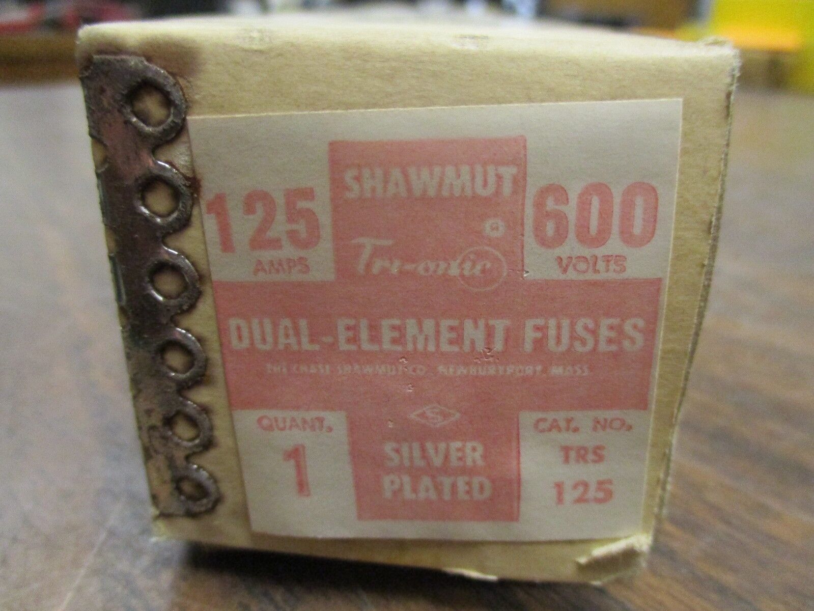 Shawmut	Tri-onic Fuses TRS 125  125A 600V New Surplus
