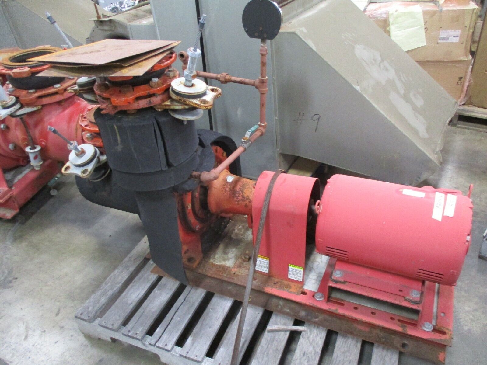 Bell & Gossett 1510 Pump 4E 10.375 BF 20HP 380GPM 100FT Head 1800RPM Used