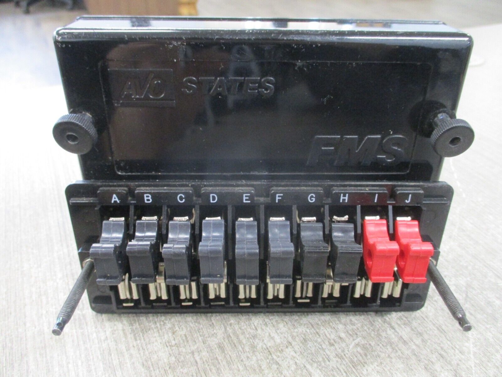 AVO States FMS Test Switch FMS-10E2 10 Pole Used