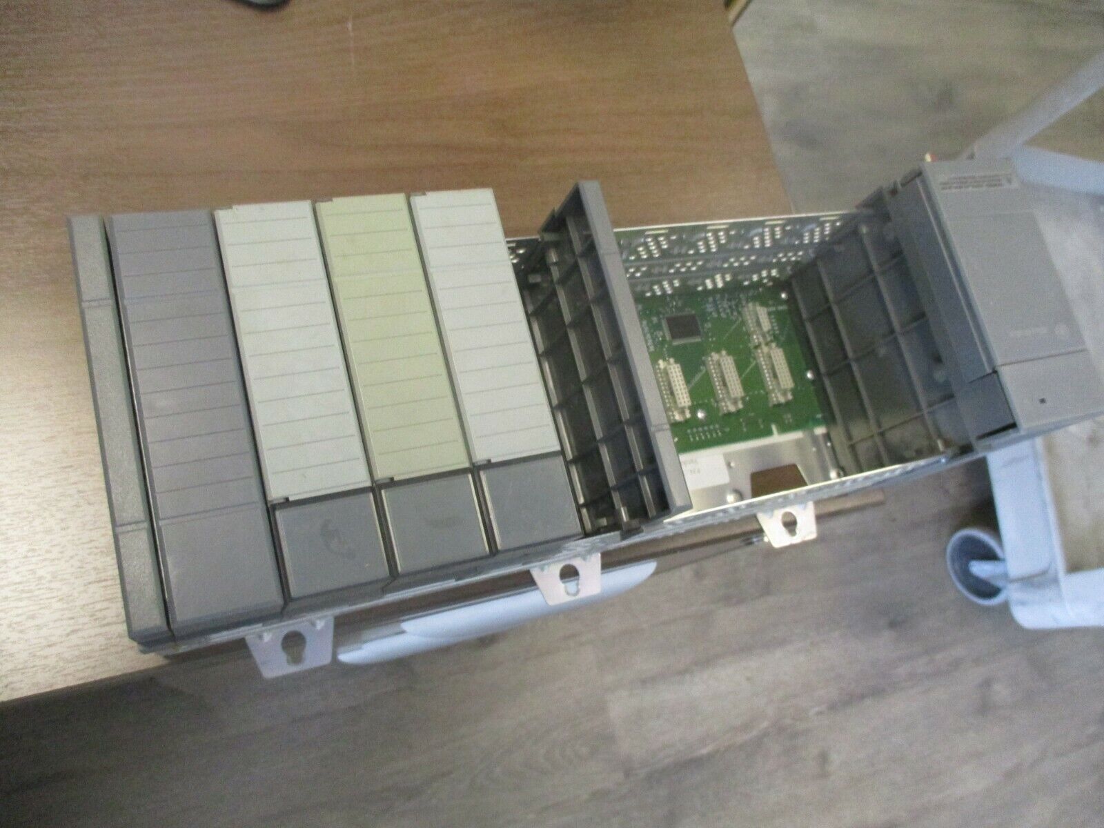 Allen-Bradley SLC 500 PLC Rack w/ Power Supply 1746-A10/1746-P1 10-Slot Used