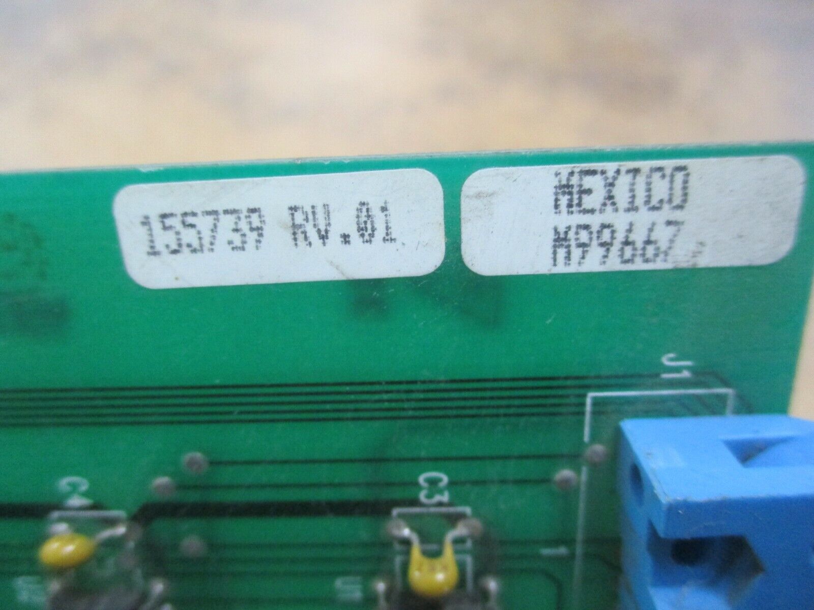 Allen-Bradley Display Driver Board 155739 Rev. 01 Used