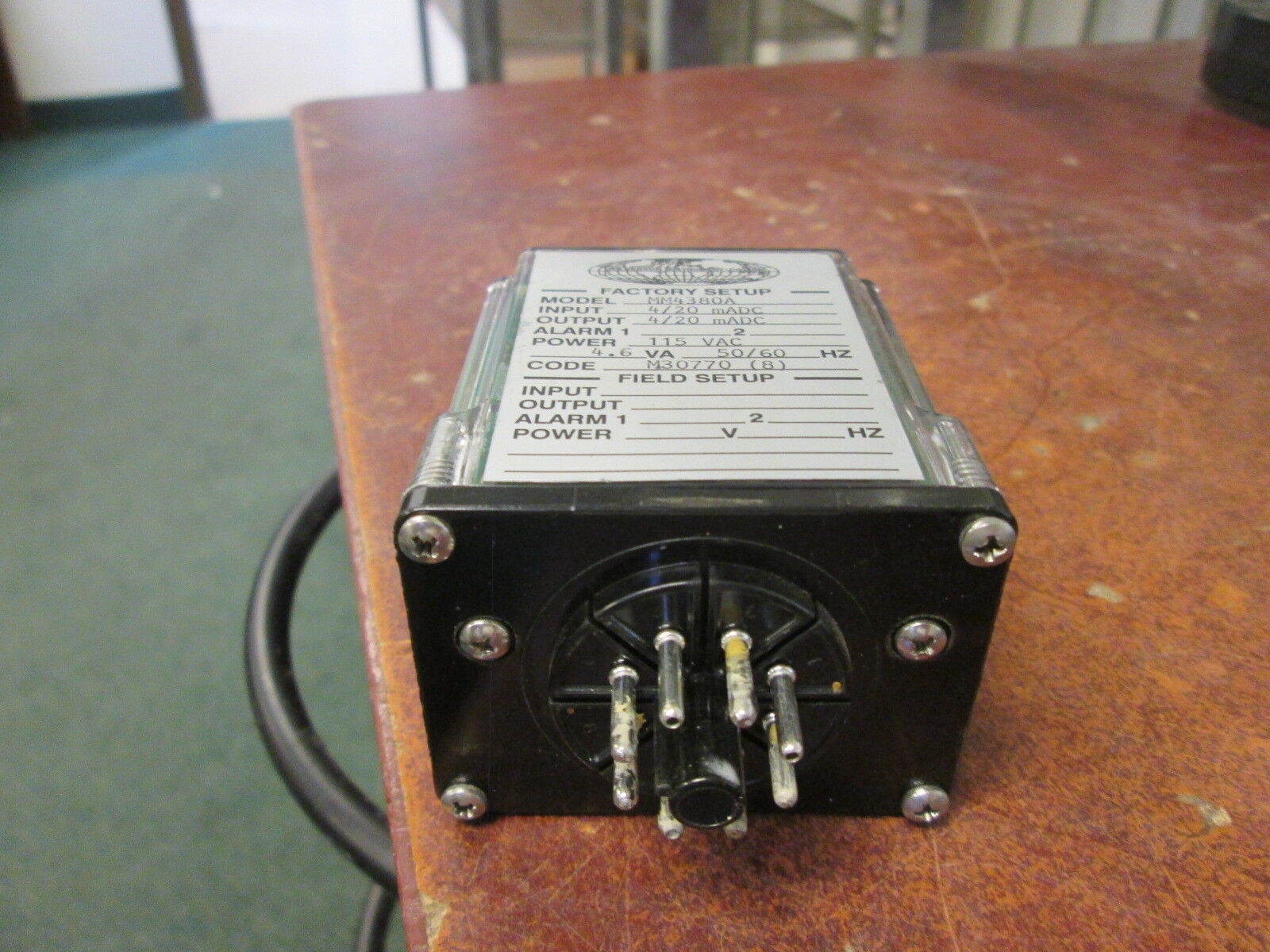Wilkerson Isolated Transmitter MM4380A Input: 4/20 mADC Output: 4/20 mADC Used