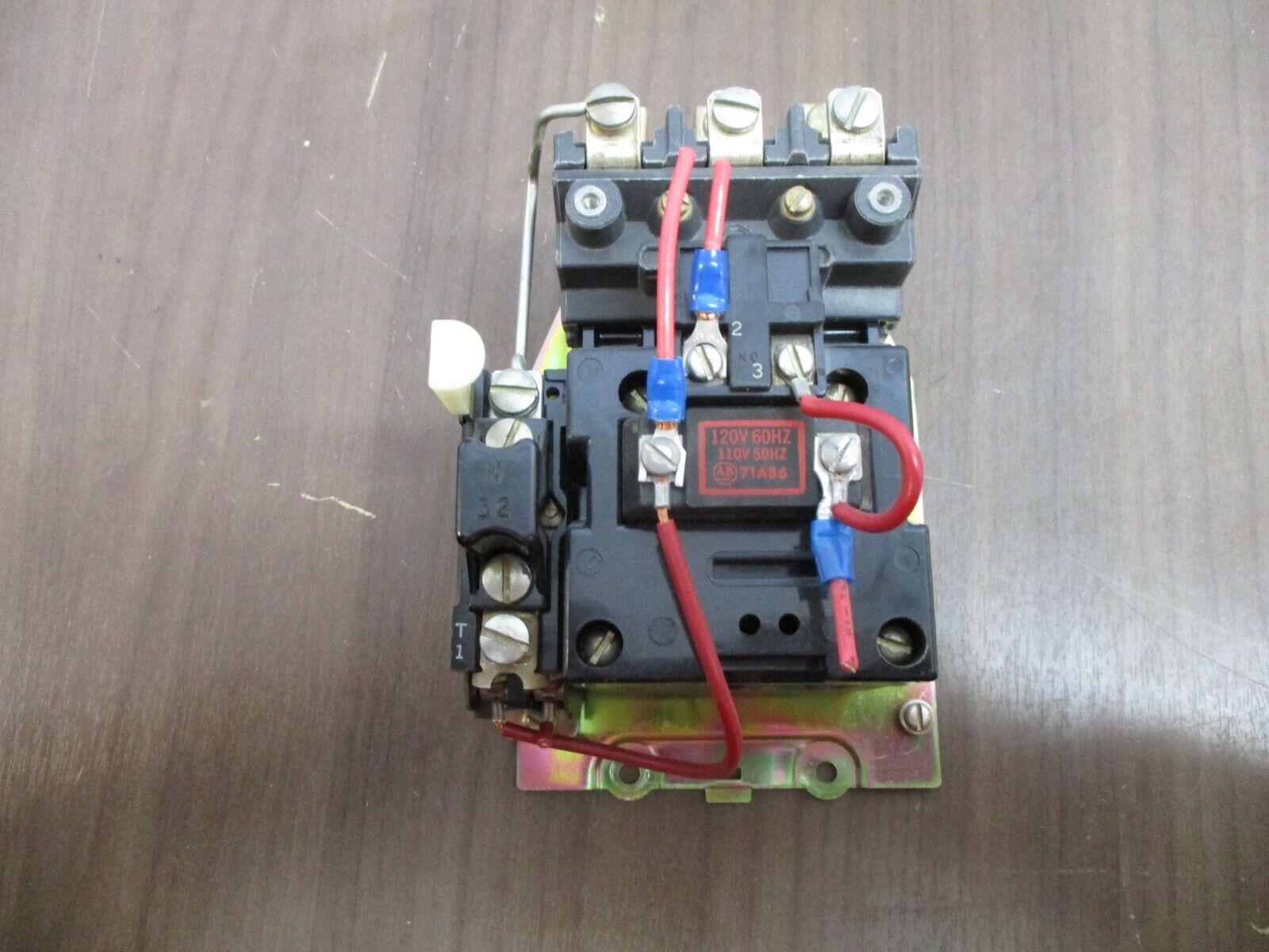 Allen-Bradley Size 1 Starter 709-BOD103 Ser. K 120V 1P Overload Used