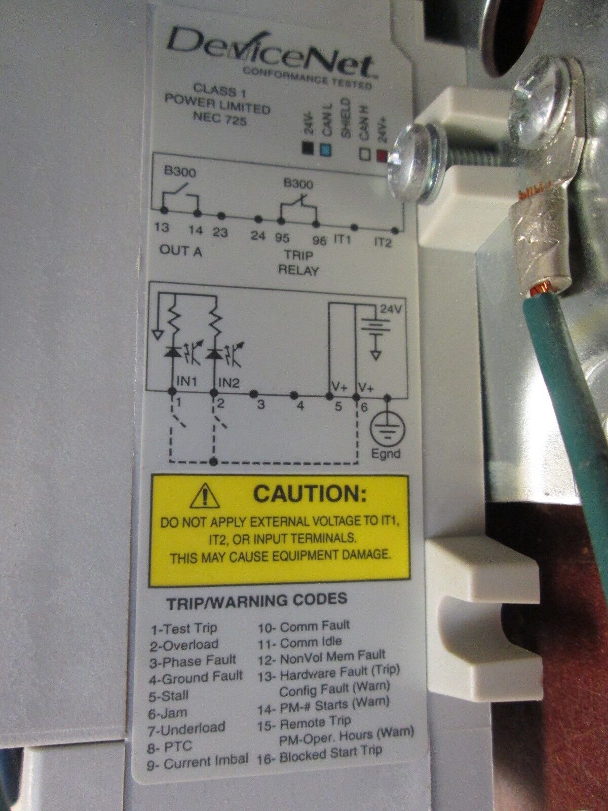 Allen-Bradley Starter 509-COD Size 2 115-120V Coil Overload: 592-CE1CC Used