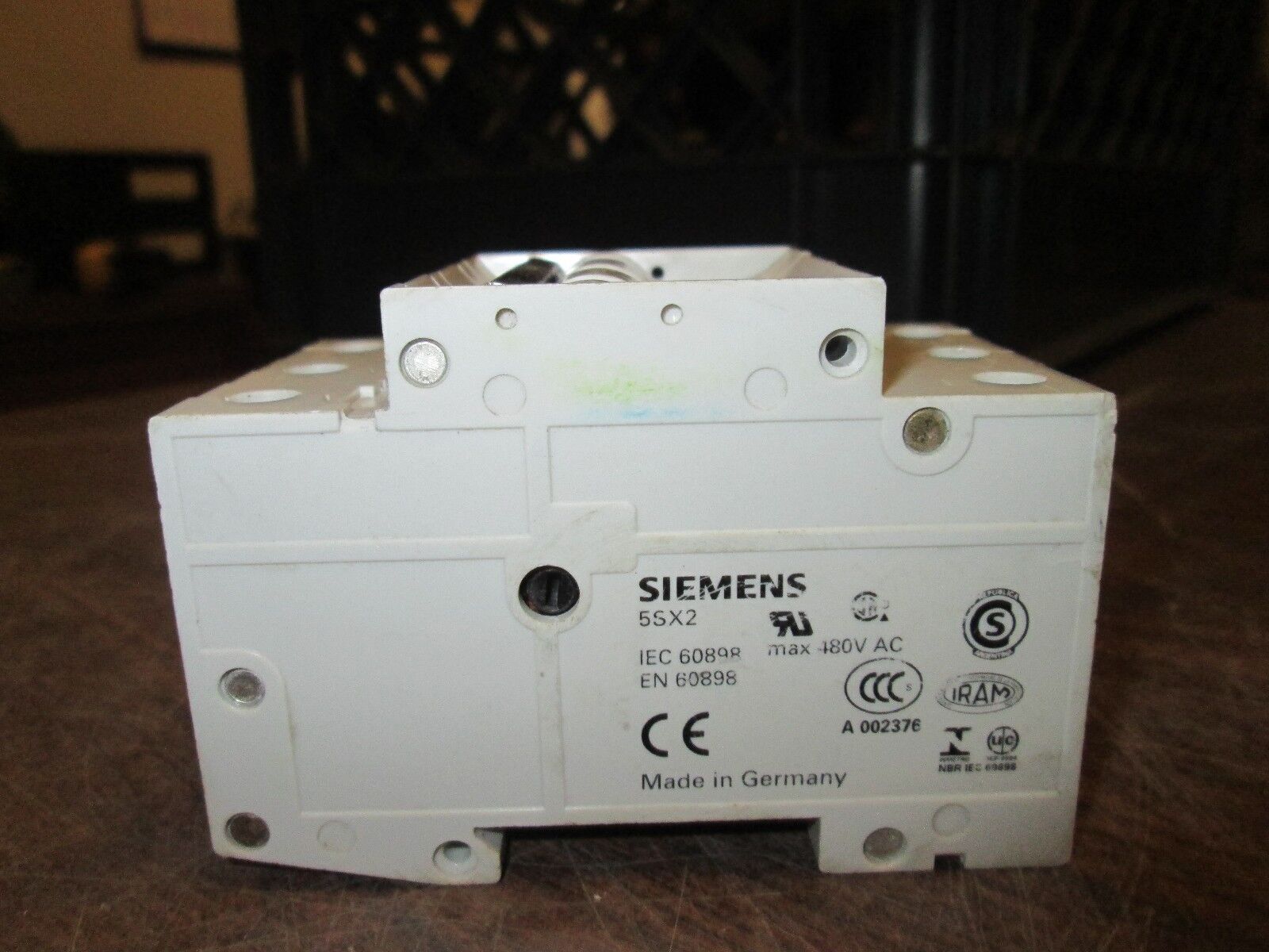 Siemens Circuit Breaker 5SX23 6A 3P Used
