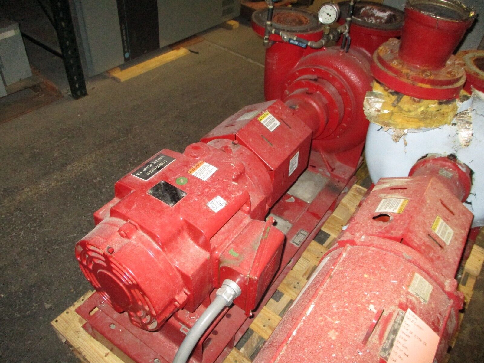 Bell & Gossett Pump 1510 BF 9 5BC 20HP 1800RPM 1140 GPM 50ft Head 175 PSI Used