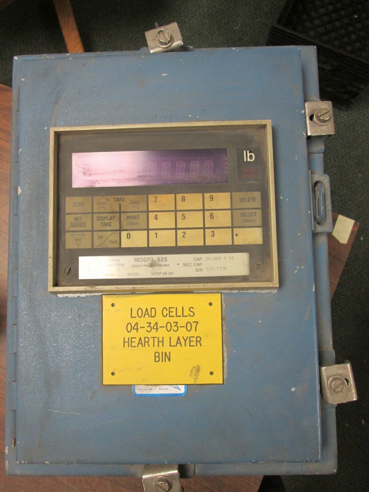 Analogic  Load Cell Digitizer  ITG3030-D-2-C1-X  w/ 4x Enclosure  Used
