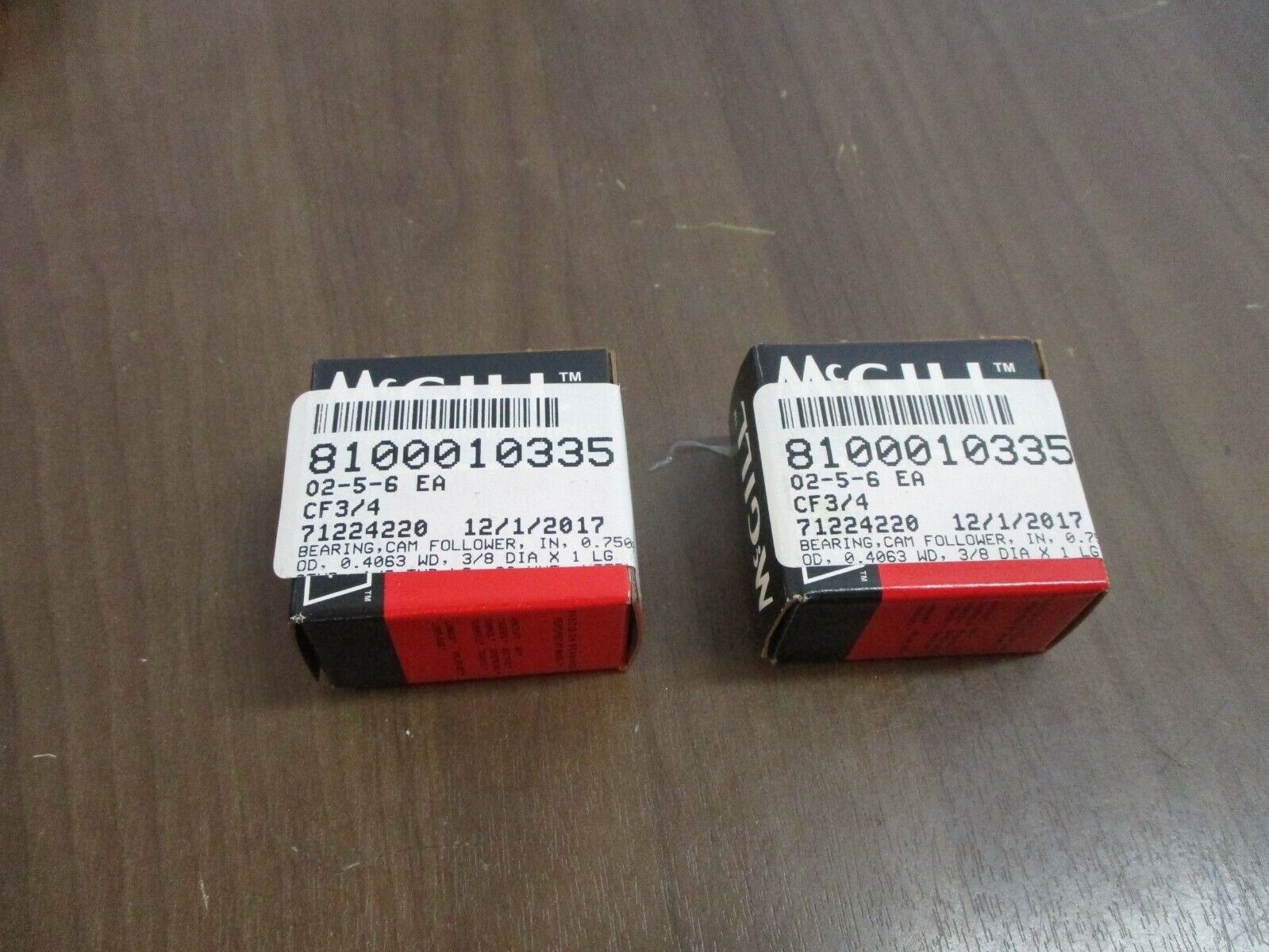 McGill Cam Follower CF 3/4 *Lot of 2* New Surplus
