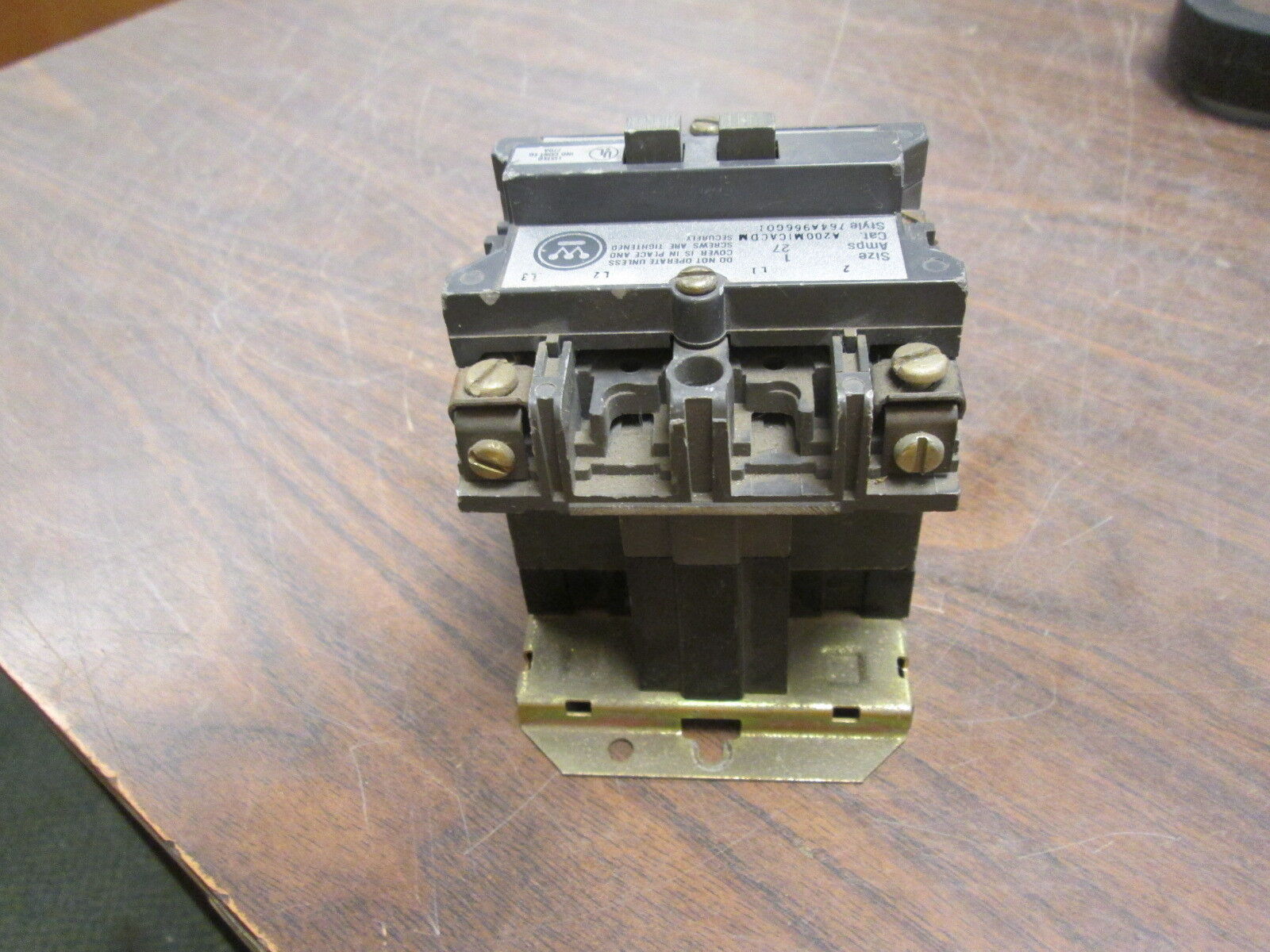 Westinghouse Size 1 Contactor A200M1CACDM 120V Coil 27A Used