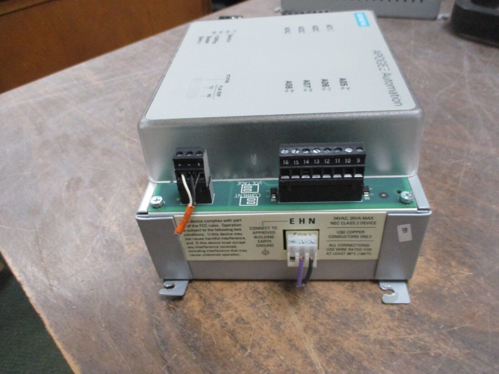 Siemens APOGEE Automation Analog Point Expansion Module 549-214 Used