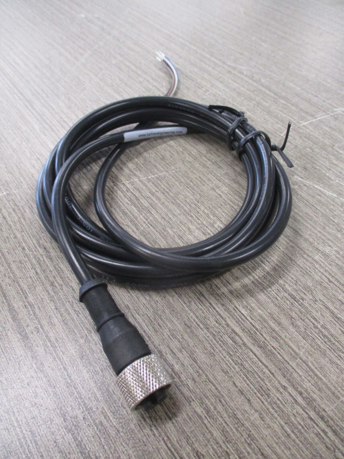 Banner Engineering Single Ended Cordset MQDC-406 4-Pin *No Box* New Surplus