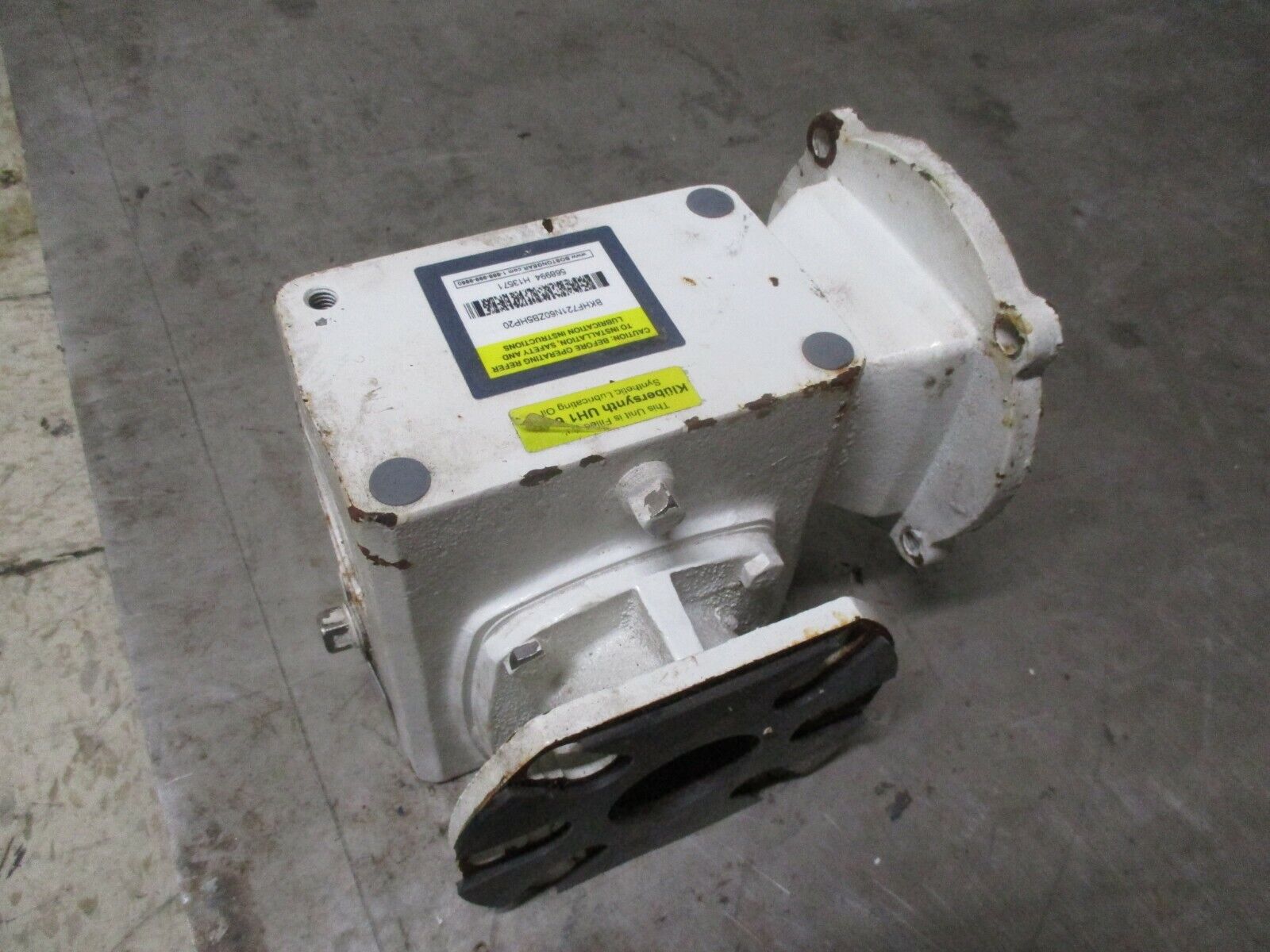 Boston Gear Reducer BKHF721N60ZB5HP20 Ratio 60:1 0.55HP In 826 in-lb Torque Used