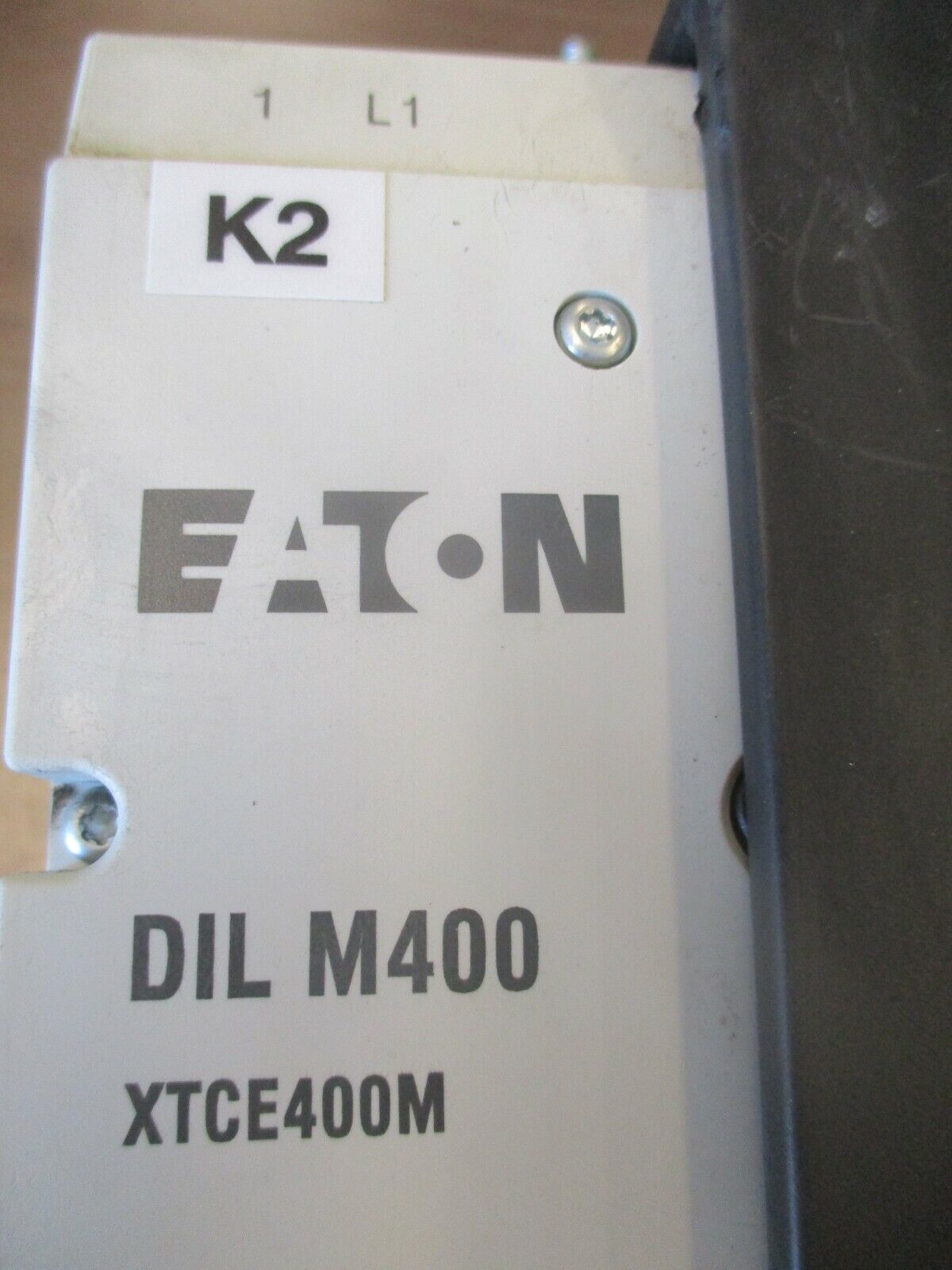 Eaton Contactor DIL M400 XTCE400M 24-48VDC Coil 450A 600V 3Ph Used