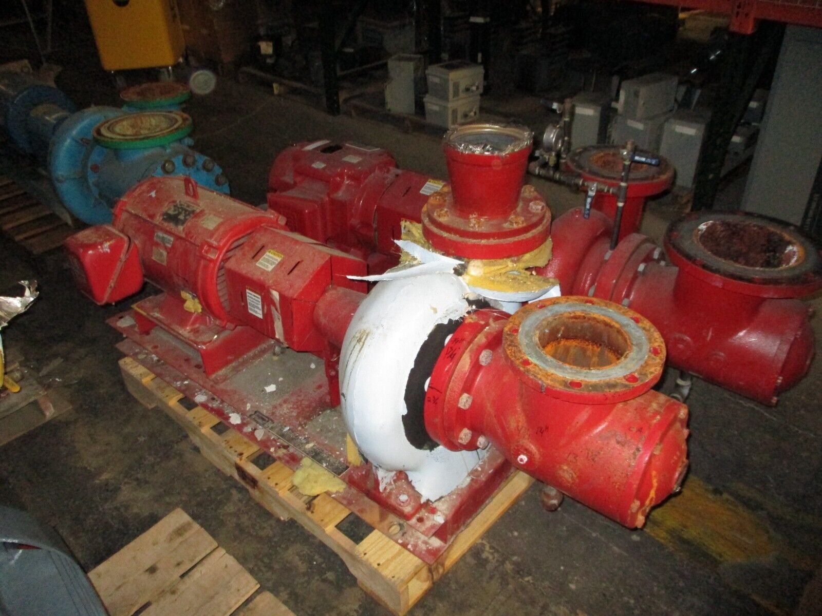 Bell & Gossett Pump 1510 BF 9.750 5E 1800RPM 25HP 941GPM 75ft Head 175PSI Used