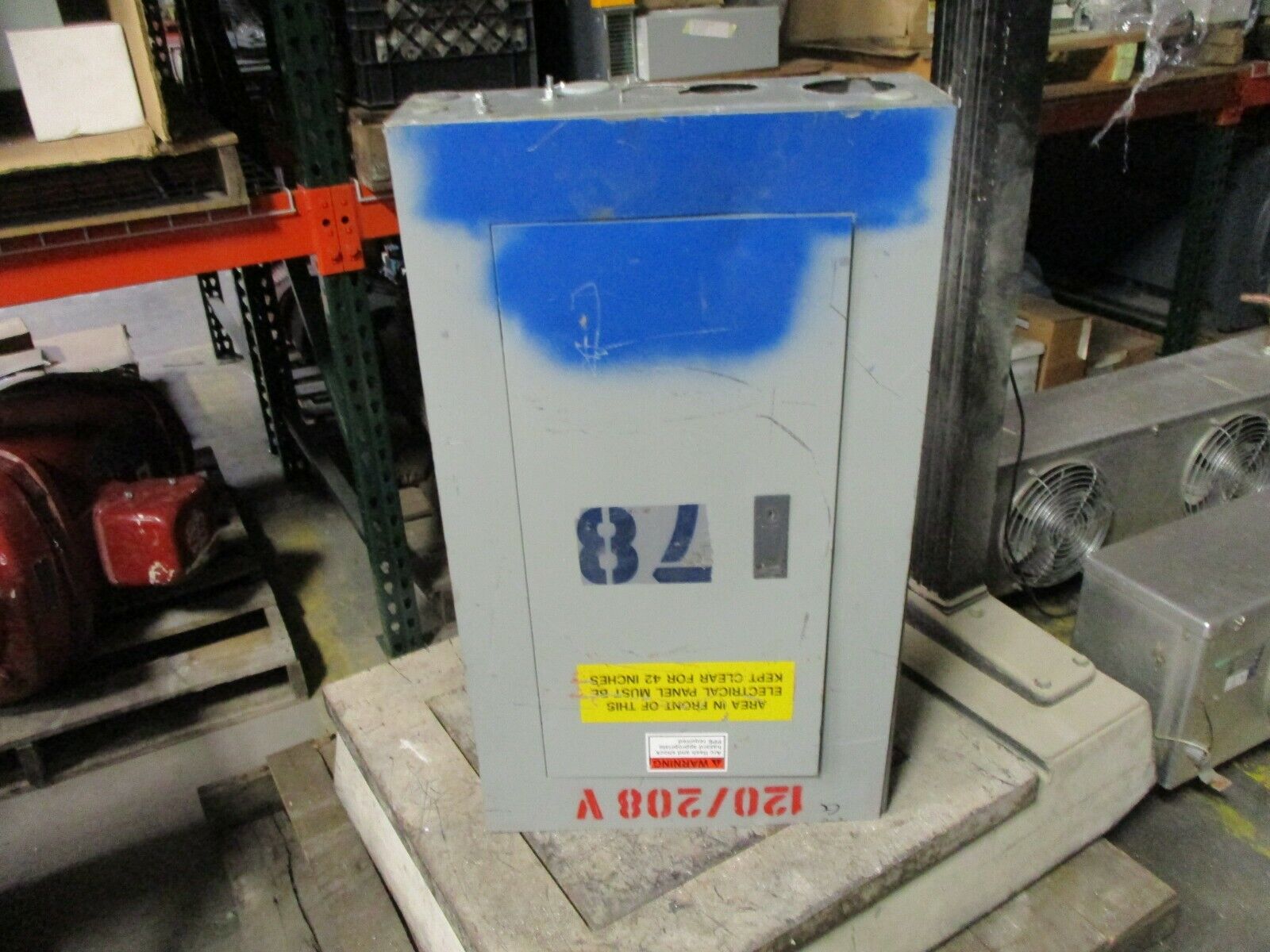 Siemens Main Breaker Circuit Breaker Panel 17-03763-J015 225A Max 208Y/120 3Ph