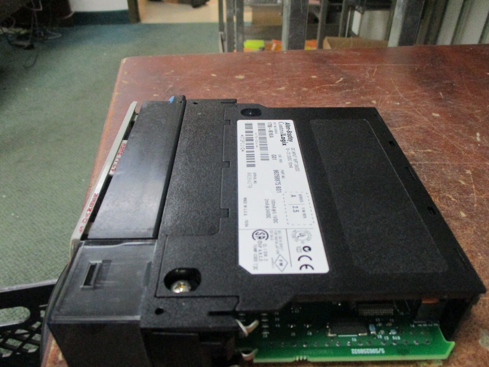 Allen-Bradley ControlLogix DC Input Module 1756-IB16/A Rev. G01 F/W: 2.5 Used