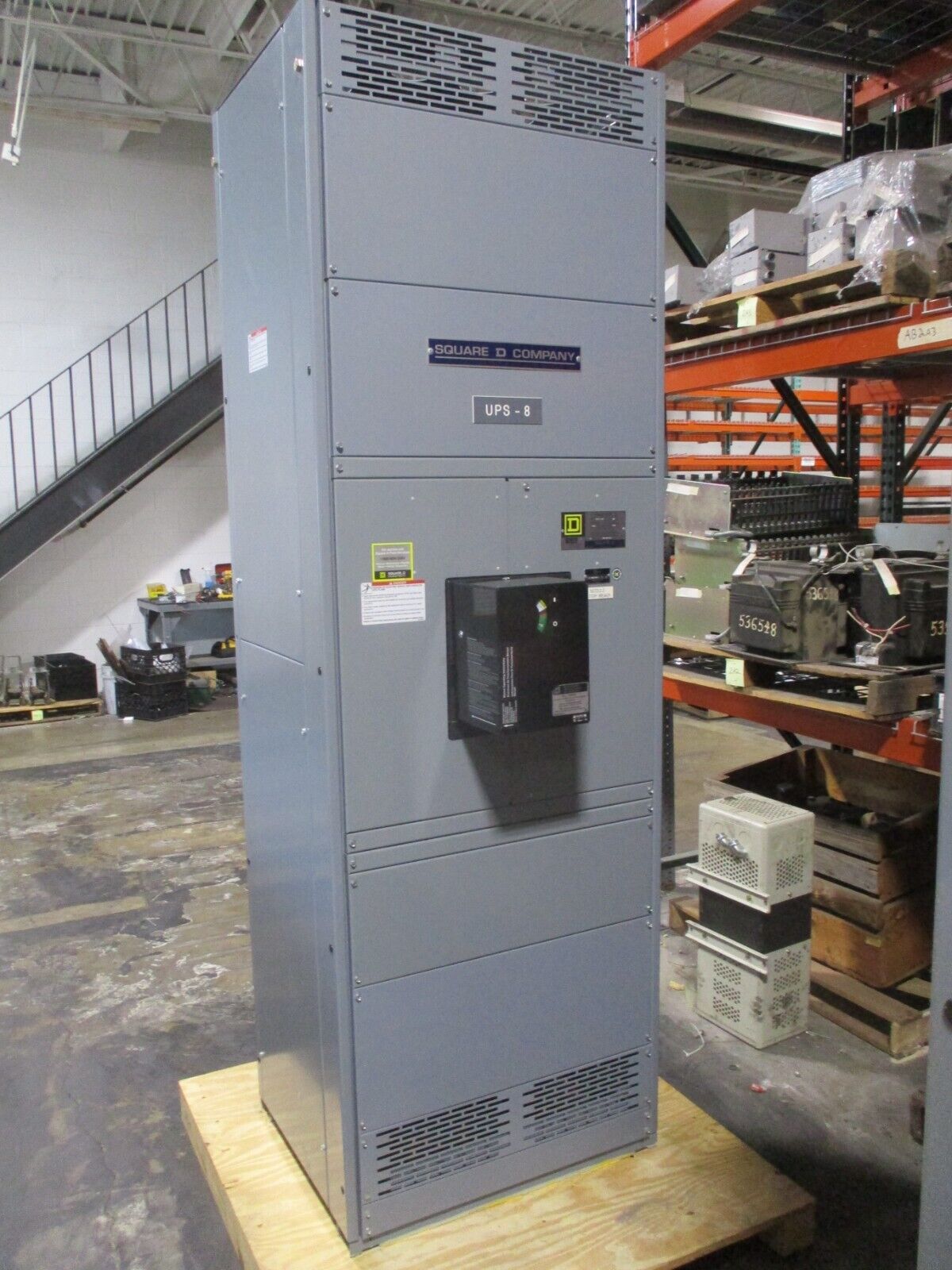 Square D DC Breaker Disconnect PAF362000DC2100 500VDC 2000A Encl: 19410373-001
